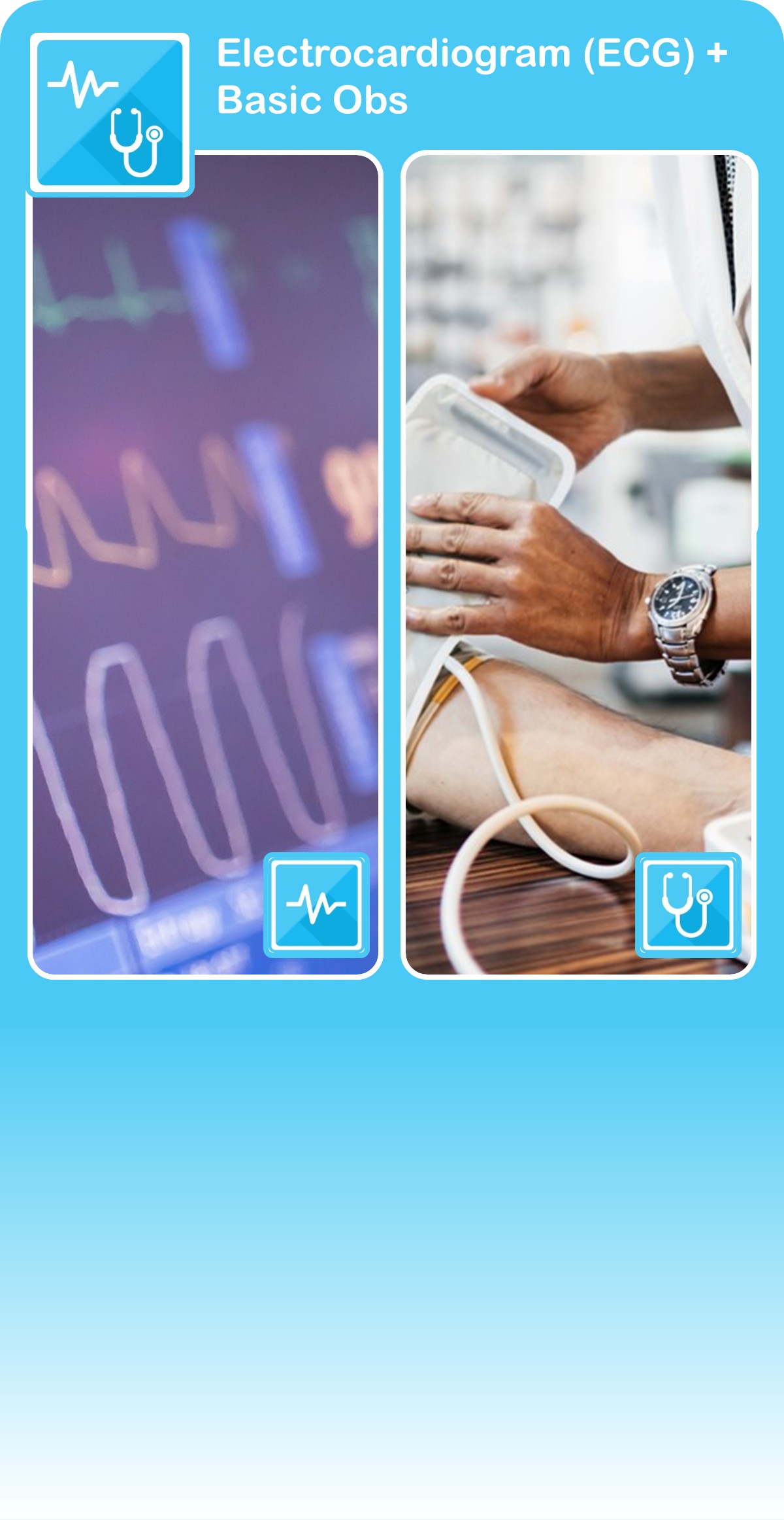 ECG + Basic Obs